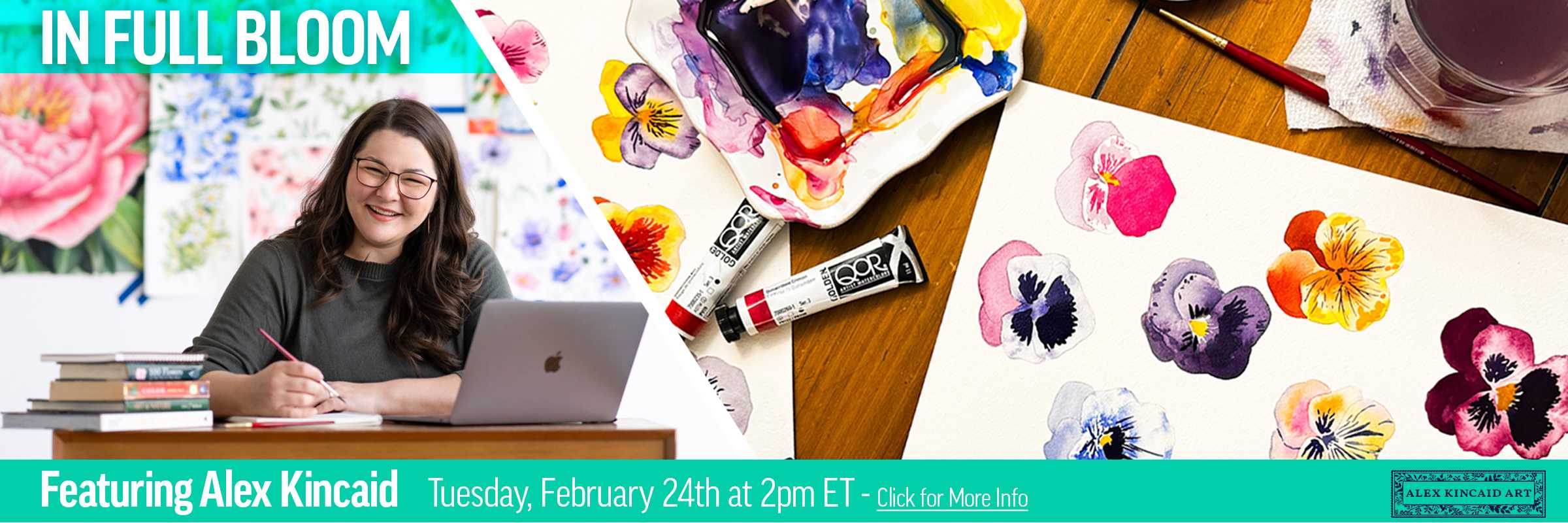 Just Paint Live Event Featuring Alex Kincaid