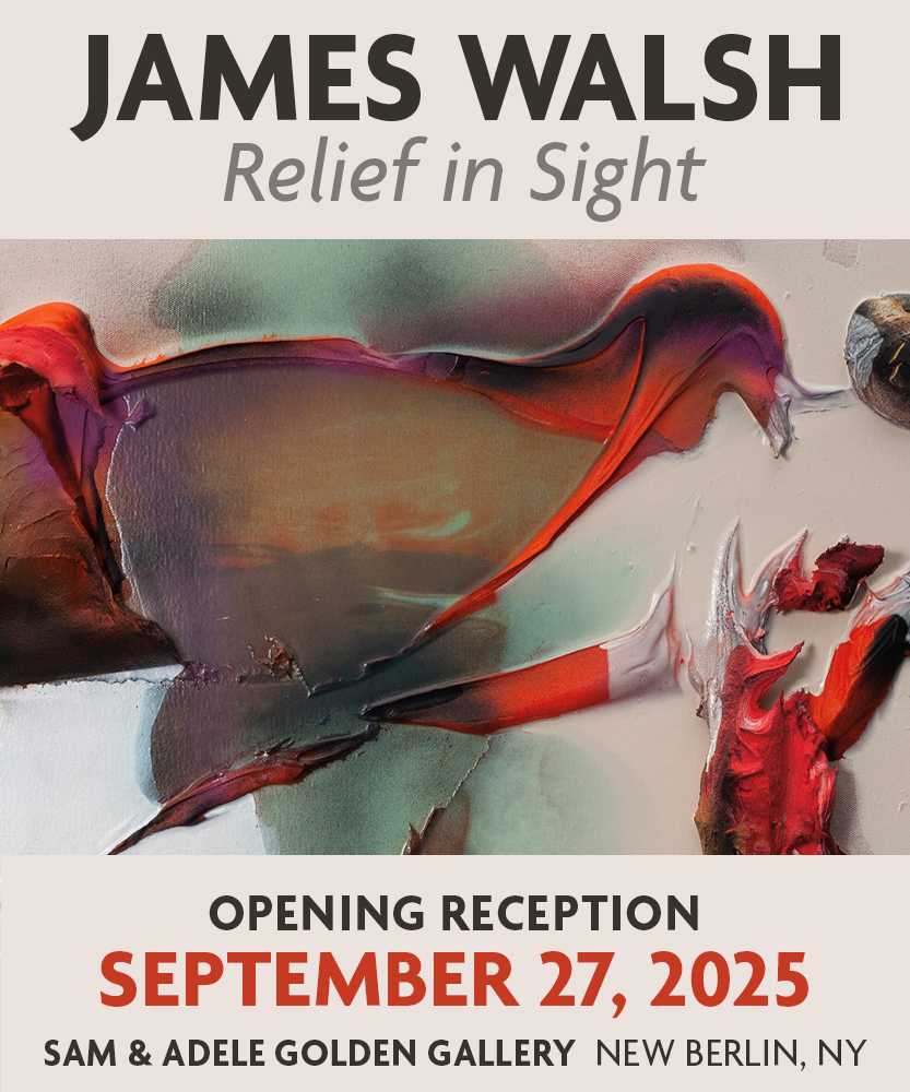 RELIEF IN SIGHT: James Walsh’s Five-Decade Journey Through Paint