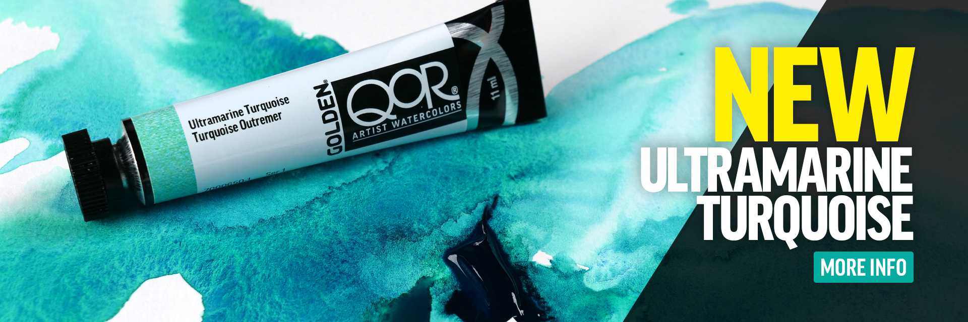 New, QoR Ultramarine Turquoise